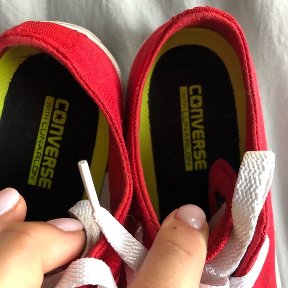 Red Converse - Picture 2 of 7